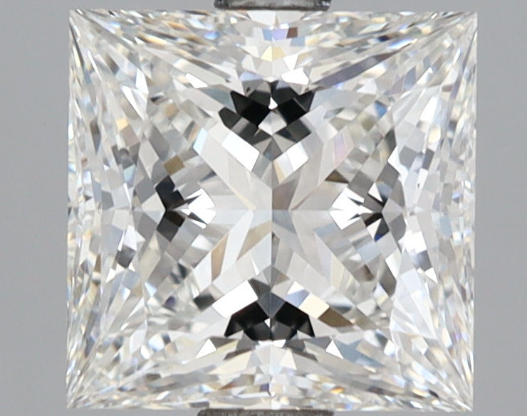 2.62 Carat Princess Shaped, Ideal Cut, E Color, VS1 Clarity, IGI Certified Lab Grown Diamond