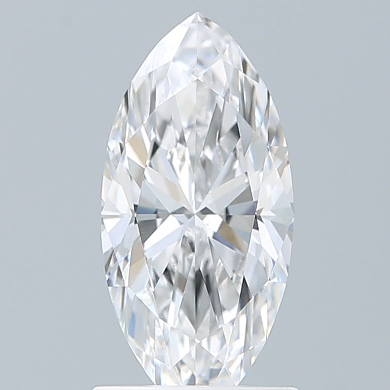 1.27 Carat Marquise Shaped, Ideal Cut, D Color, VVS2 Clarity, IGI Certified Lab Grown Diamond