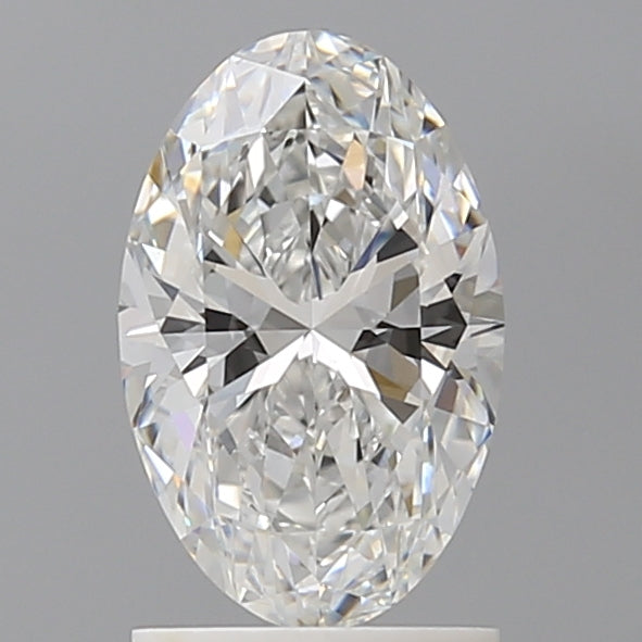 1.53 Carat Oval Shaped, Ideal Cut, E Color, VVS2 Clarity, IGI Certified Lab Grown Diamond