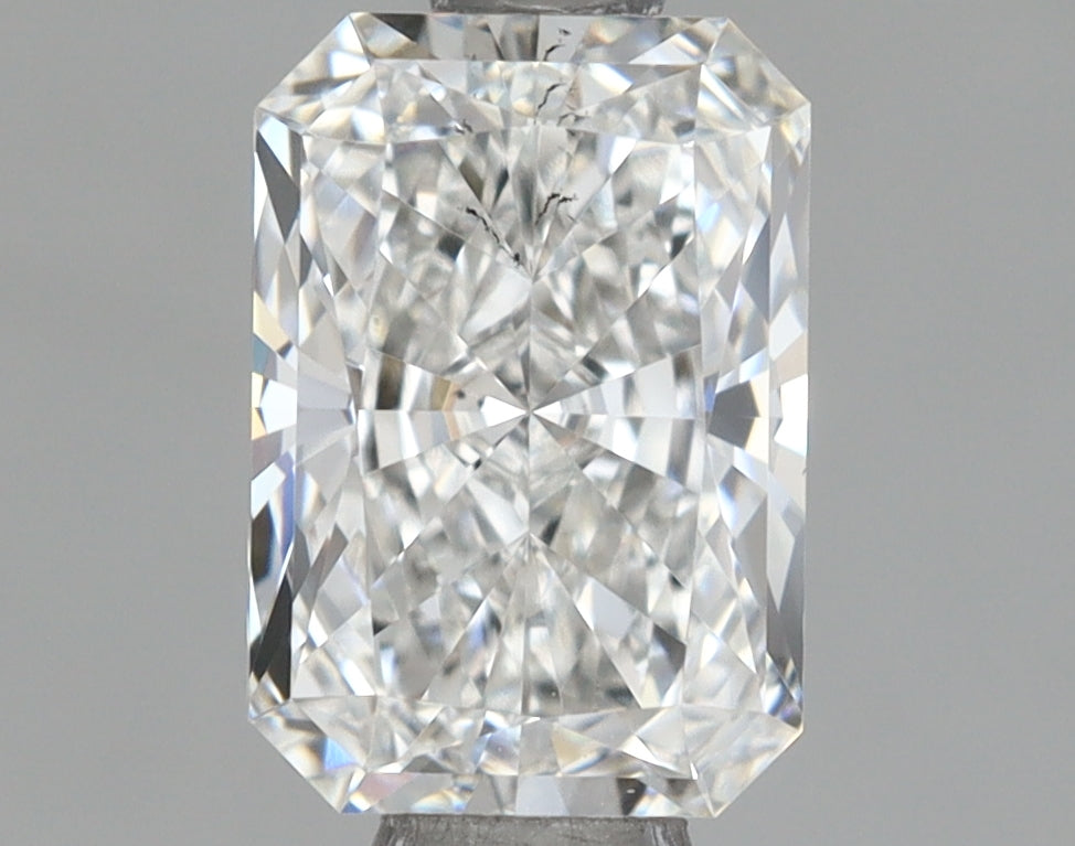 1.13 Carat Radiant Shaped, Ideal Cut, E Color, VS2 Clarity, IGI Certified Lab Grown Diamond