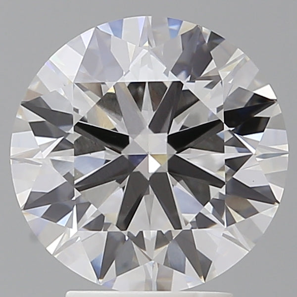 3.57 Carat Round Shaped, Ideal Cut, E Color, VVS2 Clarity, IGI Certified Lab Grown Diamond