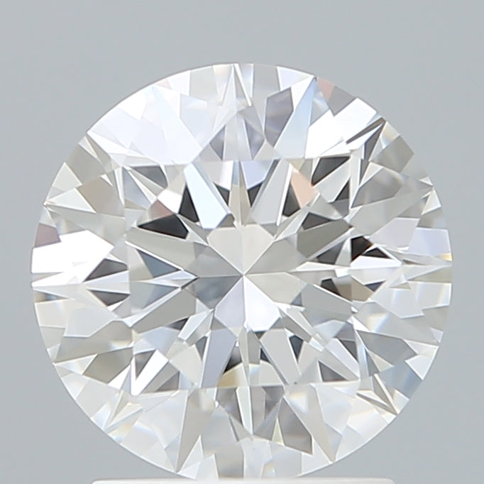2.09 Carat Round Shaped, Excellent Cut, D Color, VVS2 Clarity, IGI Certified Lab Grown Diamond