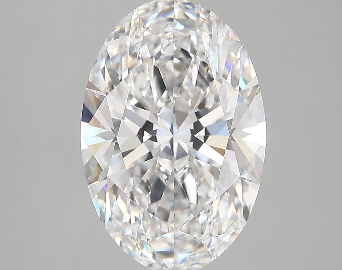 4.28 Carat Oval Shaped, Very Good Cut, E Color, VS1 Clarity, IGI Certified Lab Grown Diamond