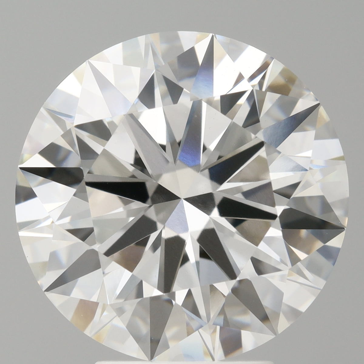 5.09 Carat Round Shaped, Ideal Cut, F Color, VVS2 Clarity, IGI Certified Lab Grown Diamond