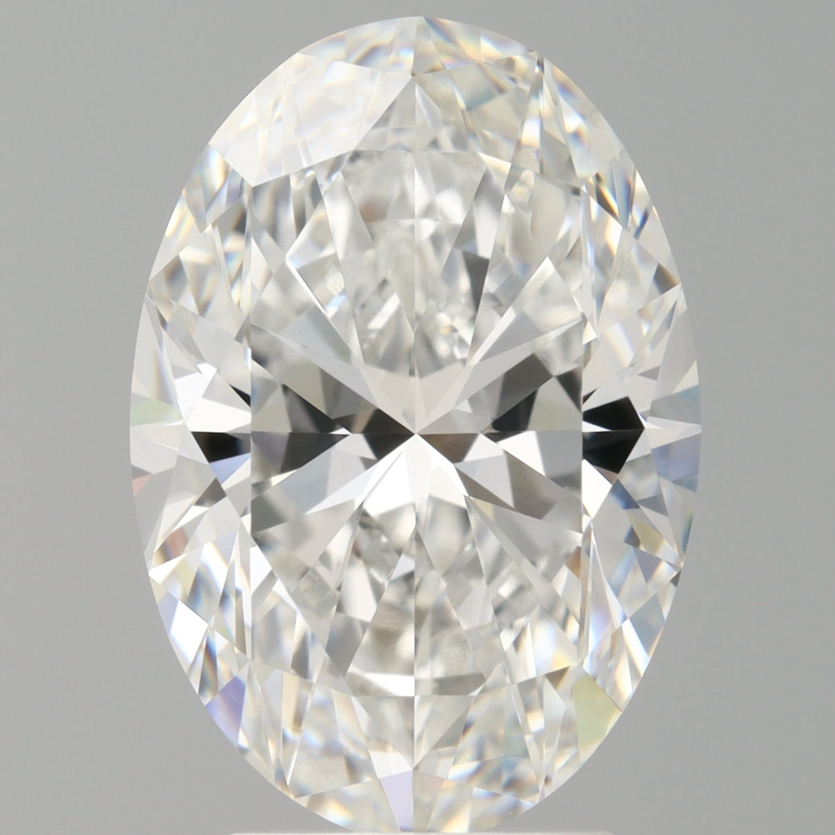 4.03 Carat Oval Shaped, Excellent Cut, F Color, VVS2 Clarity, IGI Certified Lab Grown Diamond