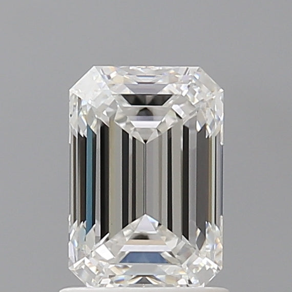 1.56 Carat Emerald Shaped, Ideal Cut, E Color, VS1 Clarity, IGI Certified Lab Grown Diamond