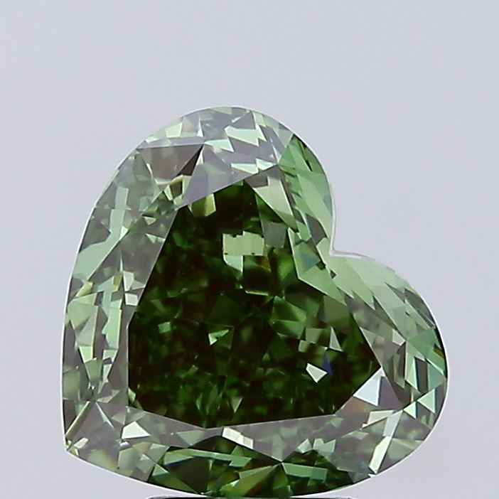 5.03 Carat Heart Shaped, Ideal Cut, VVS2 Clarity, IGI Certified Lab Grown Diamond
