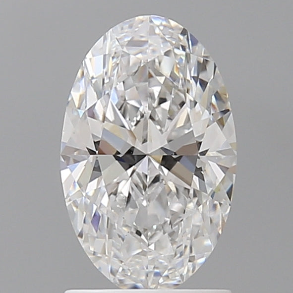 1.55 Carat Oval Shaped, Ideal Cut, D Color, VS1 Clarity, IGI Certified Lab Grown Diamond
