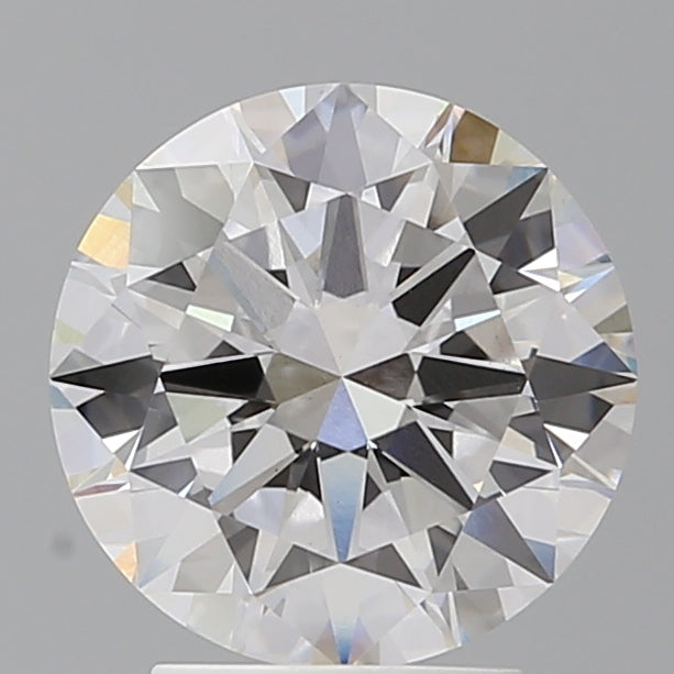 3.05 Carat Round Shaped, Excellent Cut, F Color, VS1 Clarity, IGI Certified Lab Grown Diamond