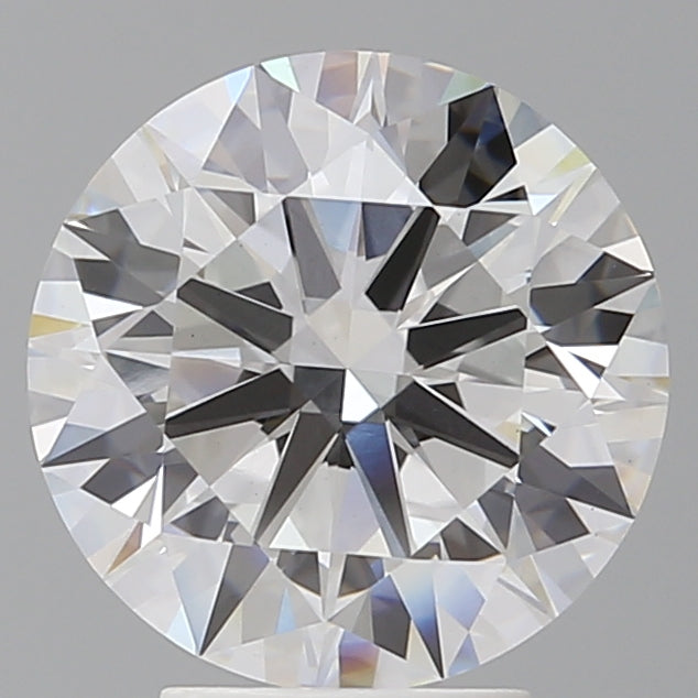 4.05 Carat Round Shaped, Ideal Cut, E Color, VS1 Clarity, IGI Certified Lab Grown Diamond