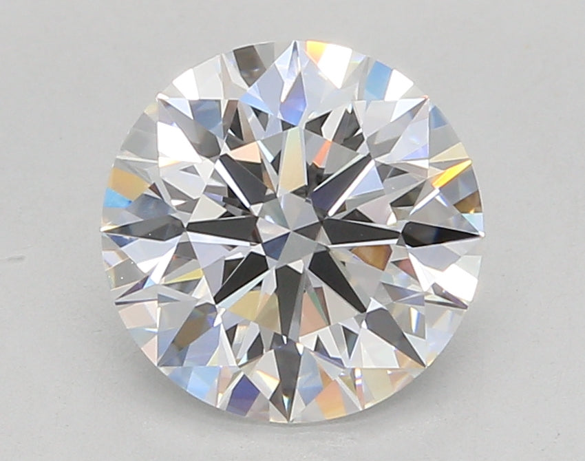 3.04 Carat Round Shaped, Ideal Cut, D Color, VVS1 Clarity, IGI Certified Lab Grown Diamond