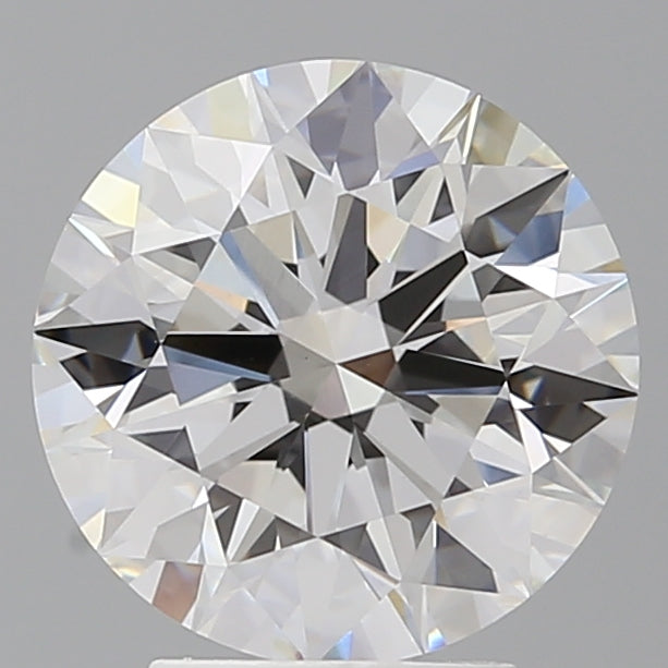 3.60 Carat Round Shaped, Ideal Cut, E Color, VVS2 Clarity, IGI Certified Lab Grown Diamond