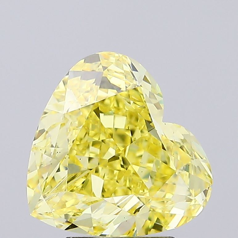 4.31 Carat Heart Shaped, Ideal Cut, VS2 Clarity, IGI Certified Lab Grown Diamond