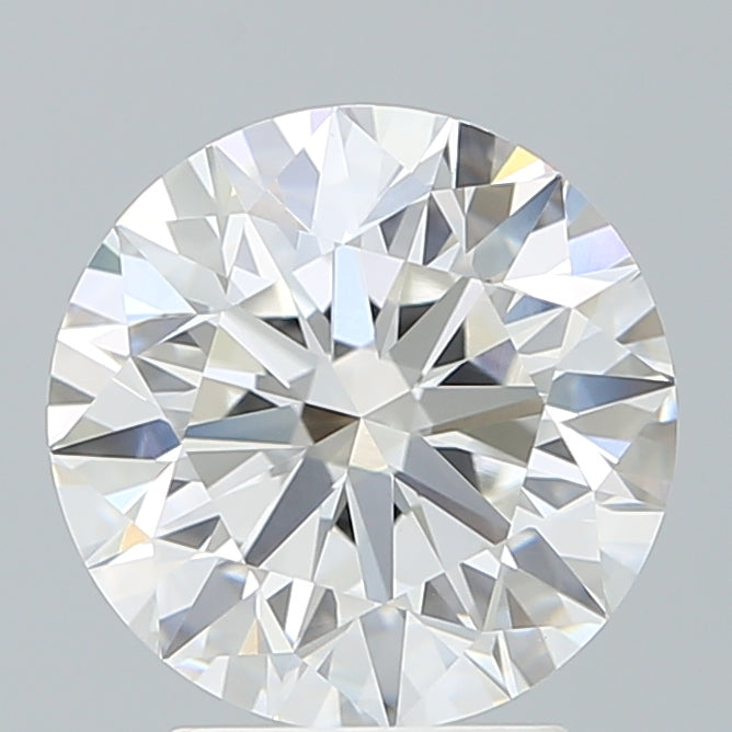 3.21 Carat Round Shaped, Excellent Cut, E Color, VVS2 Clarity, IGI Certified Lab Grown Diamond