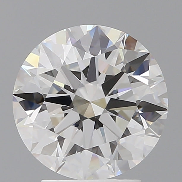 3.09 Carat Round Shaped, Ideal Cut, E Color, VVS2 Clarity, IGI Certified Lab Grown Diamond