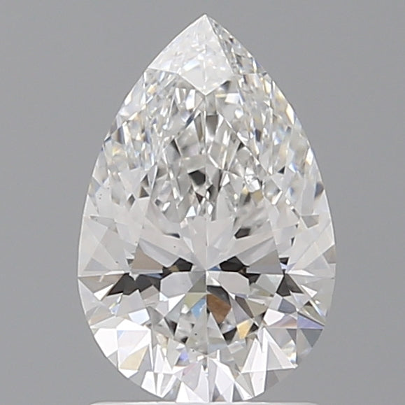 1.55 Carat Pear Shaped, Ideal Cut, E Color, VS1 Clarity, IGI Certified Lab Grown Diamond