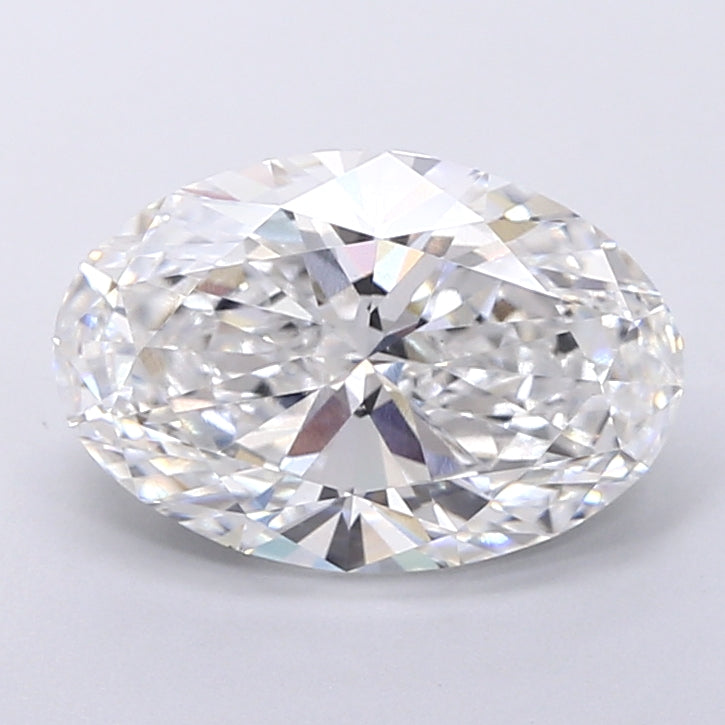 4.70 Carat Oval Shaped, Very Good Cut, E Color, VVS2 Clarity, IGI Certified Lab Grown Diamond