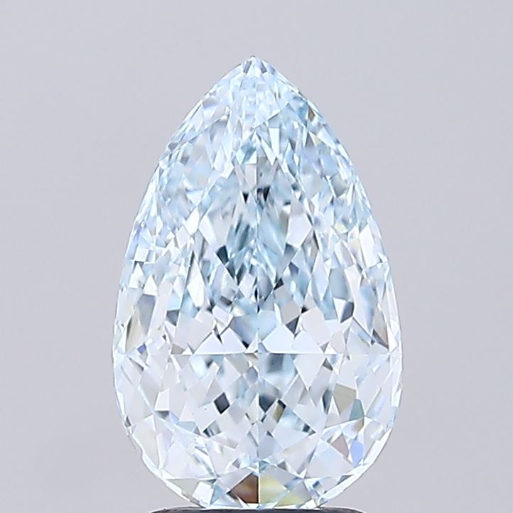 2.52 Carat Pear Shaped, Ideal Cut, VS1 Clarity, IGI Certified Lab Grown Diamond