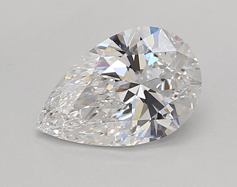 1.02 Carat Pear Shaped, Excellent Cut, D Color, VVS1 Clarity, IGI Certified Lab Grown Diamond