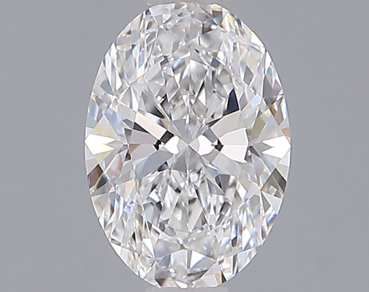 1.25 Carat Oval Shaped, Ideal Cut, D Color, VVS2 Clarity, IGI Certified Lab Grown Diamond