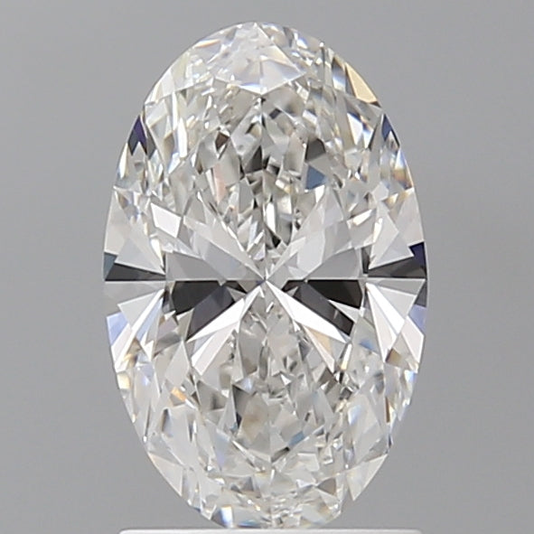 1.51 Carat Oval Shaped, Ideal Cut, F Color, VVS2 Clarity, IGI Certified Lab Grown Diamond