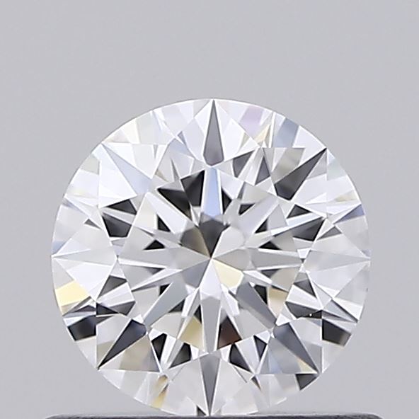 0.53 Carat Round Shaped, Ideal Cut, D Color, VVS1 Clarity, IGI Certified Lab Grown Diamond