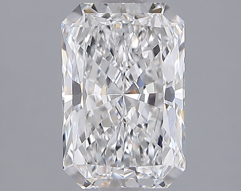 2.06 Carat Radiant Shaped, Ideal Cut, E Color, VVS1 Clarity, IGI Certified Lab Grown Diamond