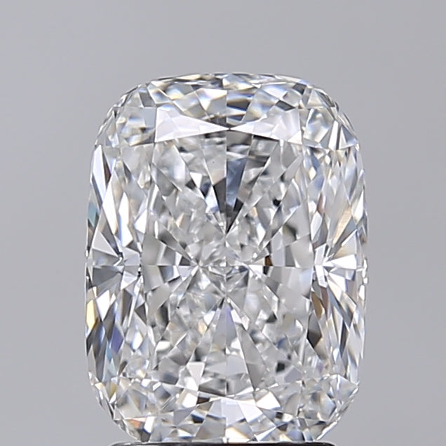 2.80 Carat Elongated Cushion Shaped, Excellent Cut, E Color, VS1 Clarity, IGI Certified Lab Grown Diamond