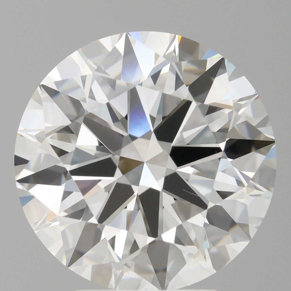 4.60 Carat Round Shaped, Ideal Cut, F Color, VVS2 Clarity, IGI Certified Lab Grown Diamond