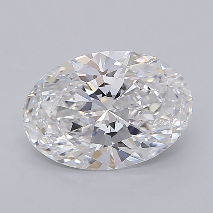 1.95 Carat Oval Shaped, Ideal Cut, E Color, VVS2 Clarity, IGI Certified Lab Grown Diamond