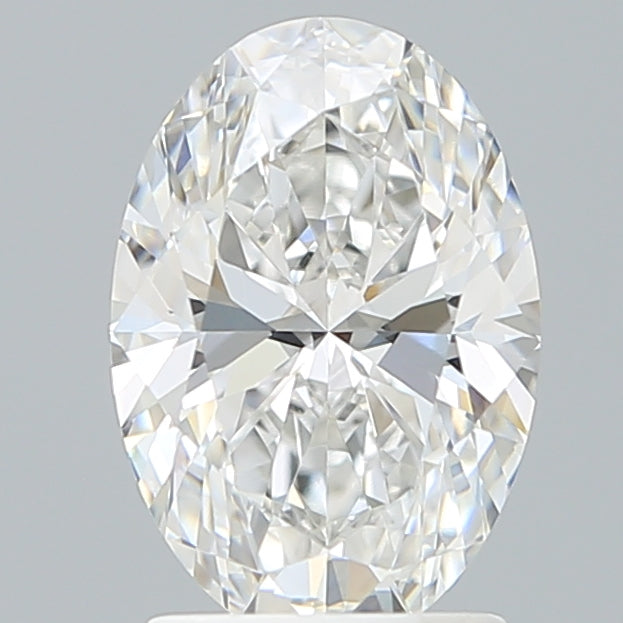 2.10 Carat Oval Shaped, Ideal Cut, E Color, VVS2 Clarity, IGI Certified Lab Grown Diamond