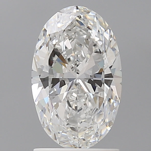 1.54 Carat Oval Shaped, Ideal Cut, E Color, VVS2 Clarity, IGI Certified Lab Grown Diamond