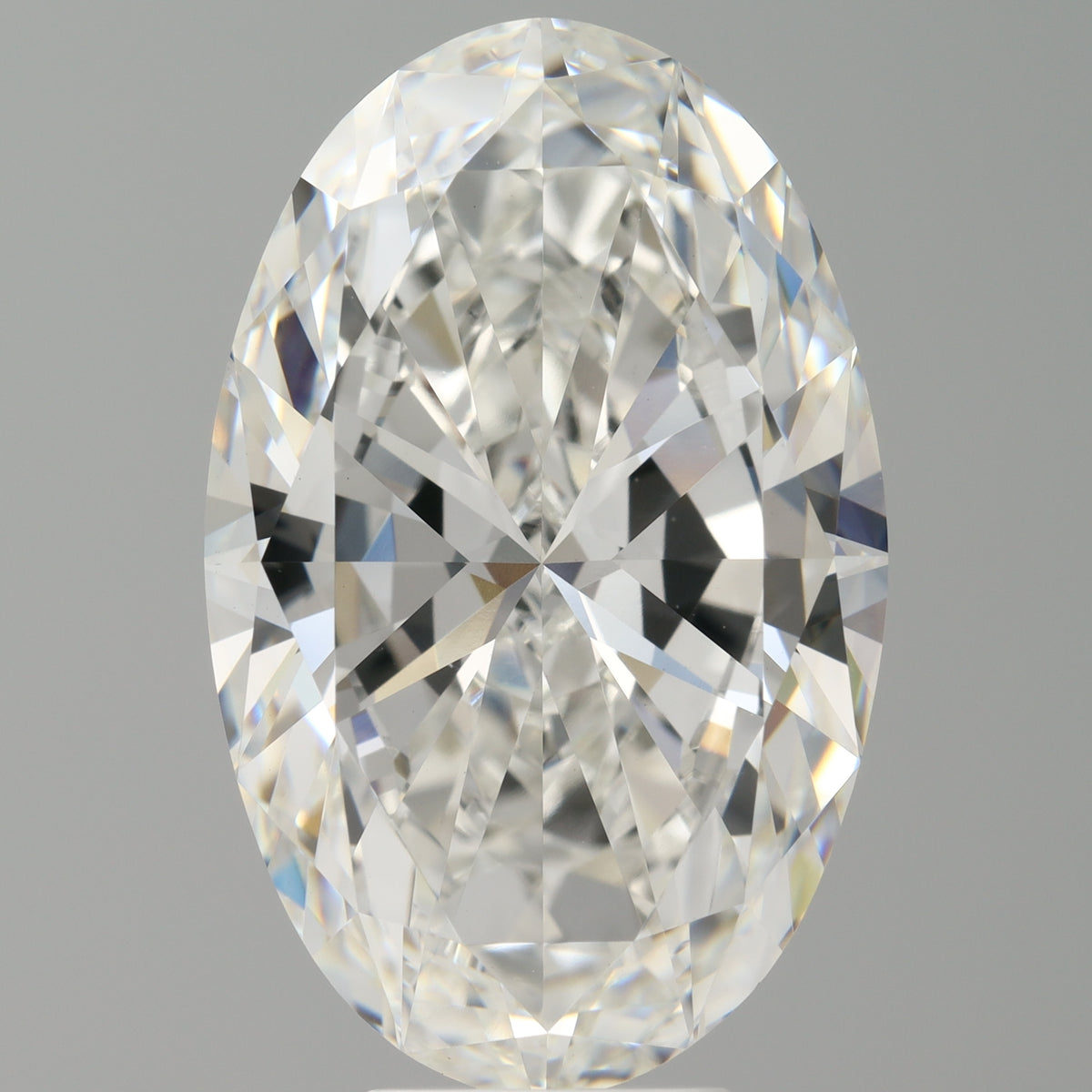 8.07 Carat Oval Shaped, Ideal Cut, E Color, VVS2 Clarity, IGI Certified Lab Grown Diamond