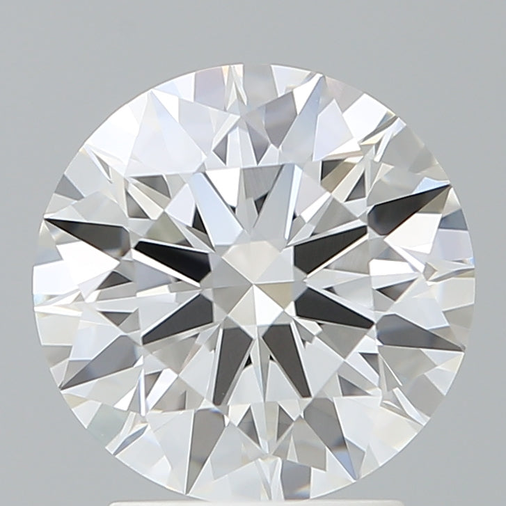 2.59 Carat Round Shaped, Ideal Cut, D Color, VVS1 Clarity, IGI Certified Lab Grown Diamond