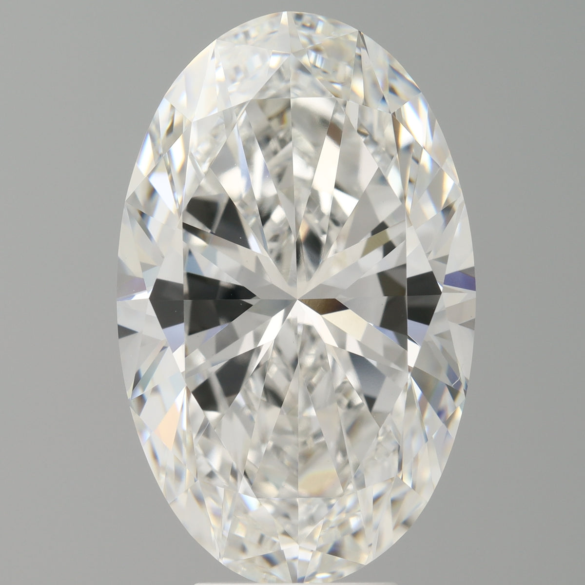7.52 Carat Oval Shaped, Excellent Cut, E Color, VVS2 Clarity, IGI Certified Lab Grown Diamond
