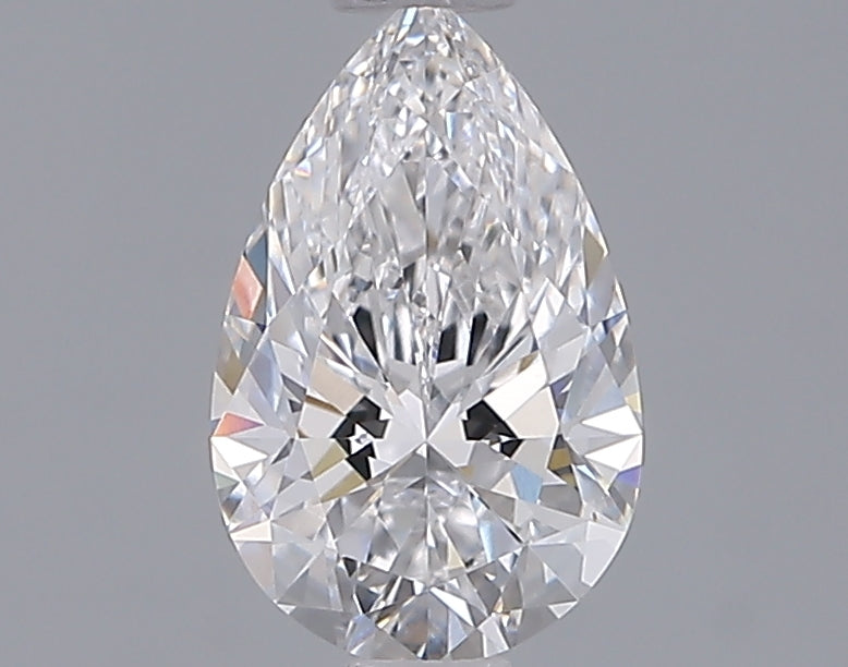 1.06 Carat Pear Shaped, Ideal Cut, D Color, VVS1 Clarity, IGI Certified Lab Grown Diamond