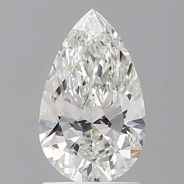 1.59 Carat Pear Shaped, Ideal Cut, E Color, VS1 Clarity, IGI Certified Lab Grown Diamond