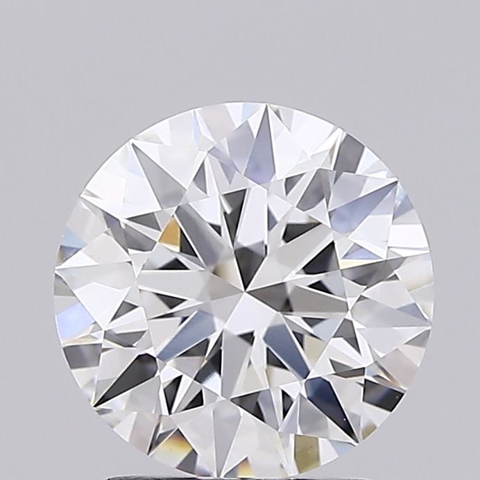 2.07 Carat Round Shaped, Ideal Cut, F Color, VVS2 Clarity, IGI Certified Lab Grown Diamond