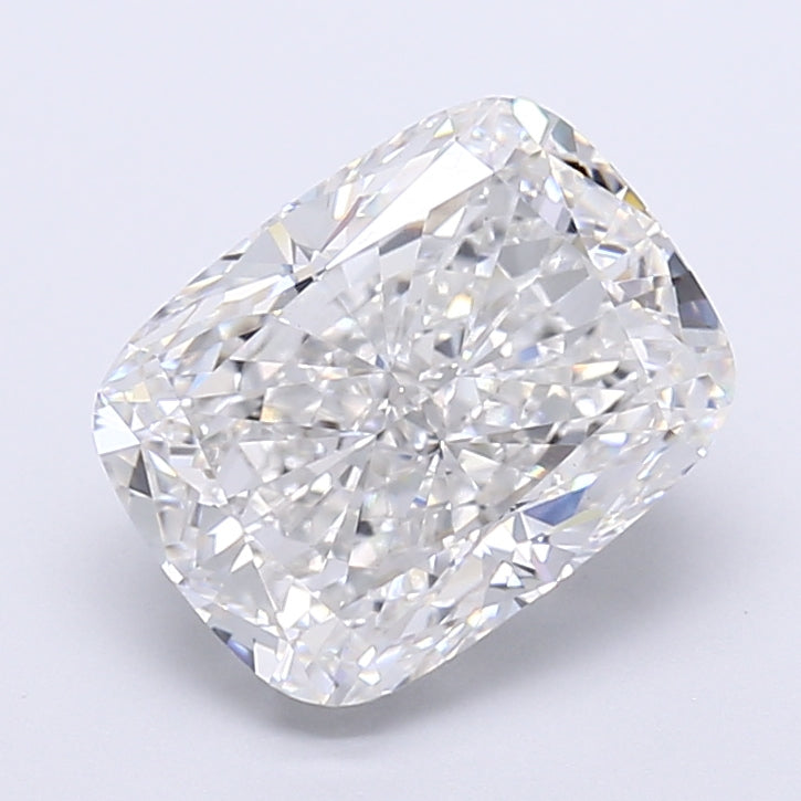 4.42 Carat Cushion Shaped, Very Good Cut, F Color, VVS2 Clarity, IGI Certified Lab Grown Diamond