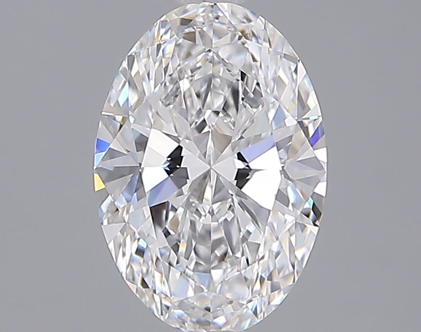 1.75 Carat Oval Shaped, Ideal Cut, D Color, VVS2 Clarity, IGI Certified Lab Grown Diamond