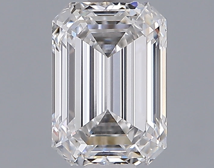 1.53 Carat Emerald Shaped, Ideal Cut, E Color, VVS2 Clarity, IGI Certified Lab Grown Diamond