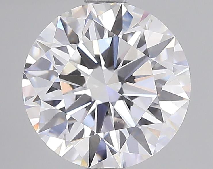 2.20 Carat Round Shaped, Ideal Cut, D Color, VVS2 Clarity, IGI Certified Lab Grown Diamond