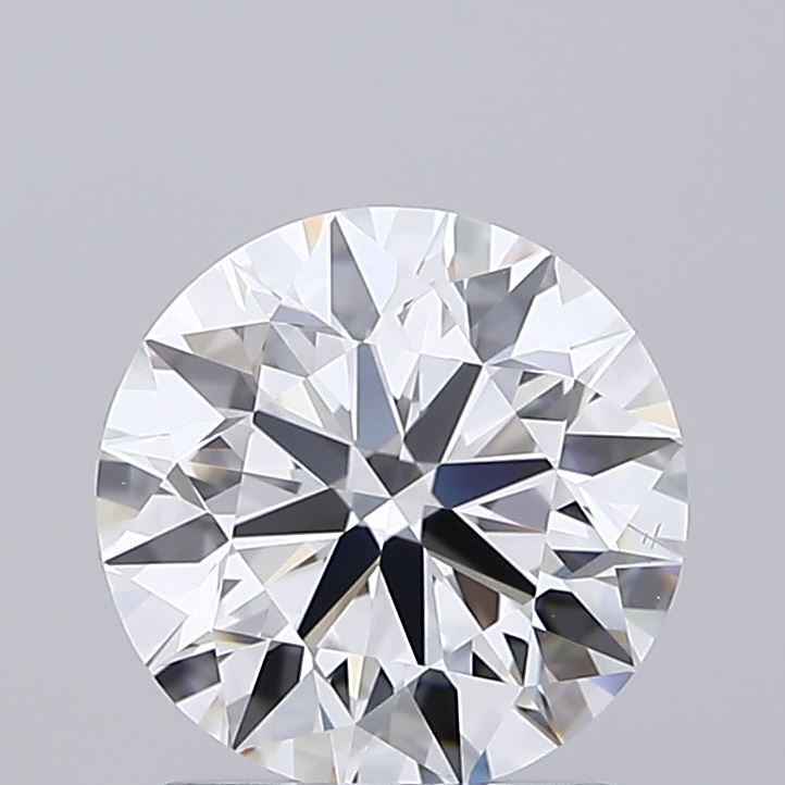 1.52 Carat Round Shaped, Ideal Cut, D Color, VS1 Clarity, IGI Certified Lab Grown Diamond