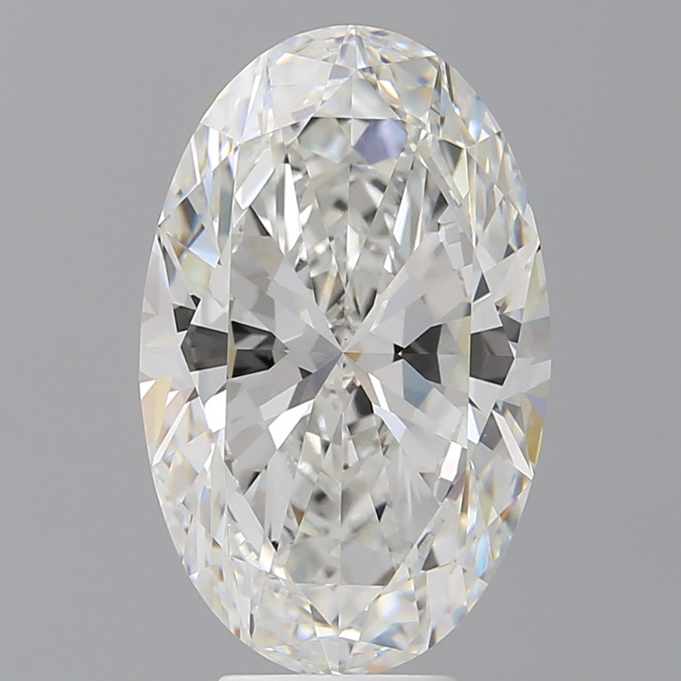 6.59 Carat Oval Shaped, Ideal Cut, E Color, VVS2 Clarity, IGI Certified Lab Grown Diamond