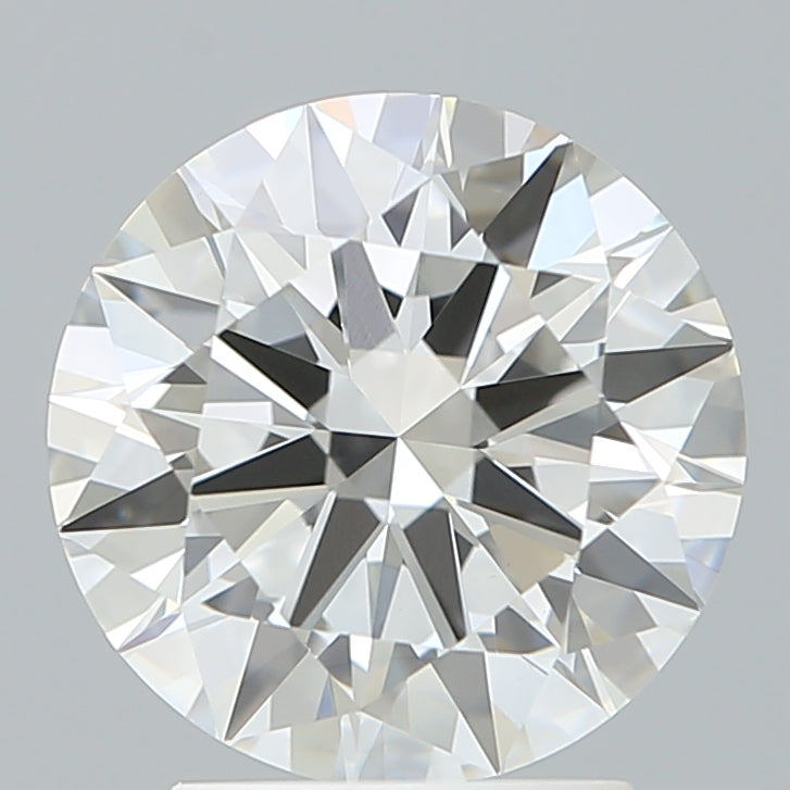 2.58 Carat Round Shaped, Excellent Cut, G Color, VVS2 Clarity, IGI Certified Lab Grown Diamond