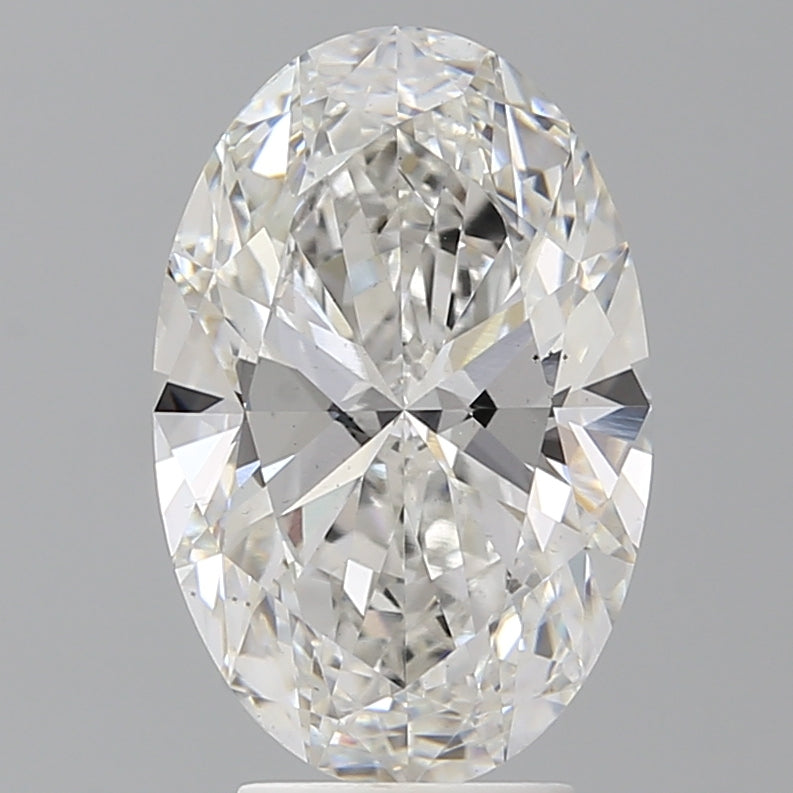 3.97 Carat Oval Shaped, Ideal Cut, E Color, VS2 Clarity, IGI Certified Lab Grown Diamond