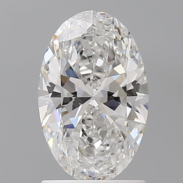 1.52 Carat Oval Shaped, Ideal Cut, E Color, VVS2 Clarity, IGI Certified Lab Grown Diamond
