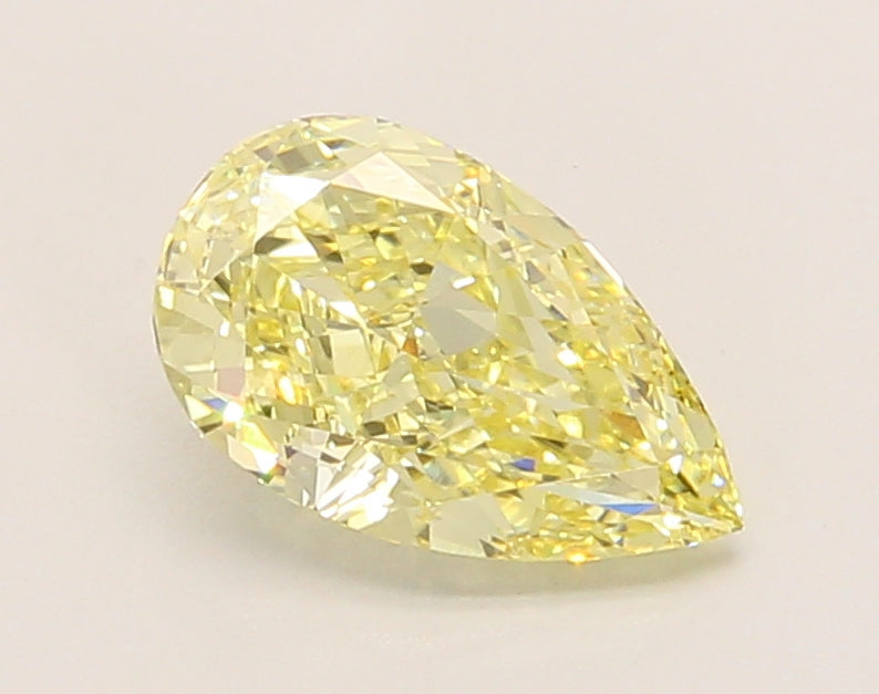 1.55 Carat Pear Shaped, Ideal Cut, VVS2 Clarity, IGI Certified Lab Grown Diamond