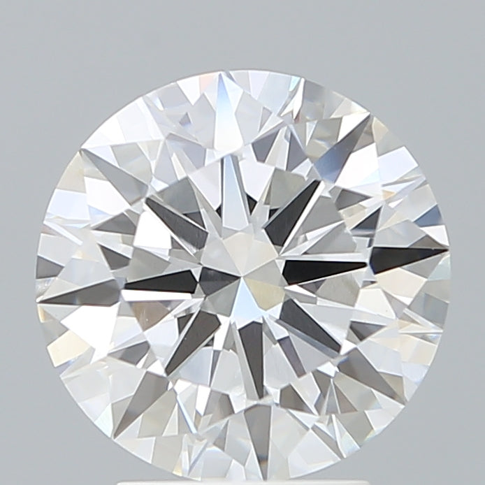 3.42 Carat Round Shaped, Ideal Cut, E Color, VVS2 Clarity, IGI Certified Lab Grown Diamond