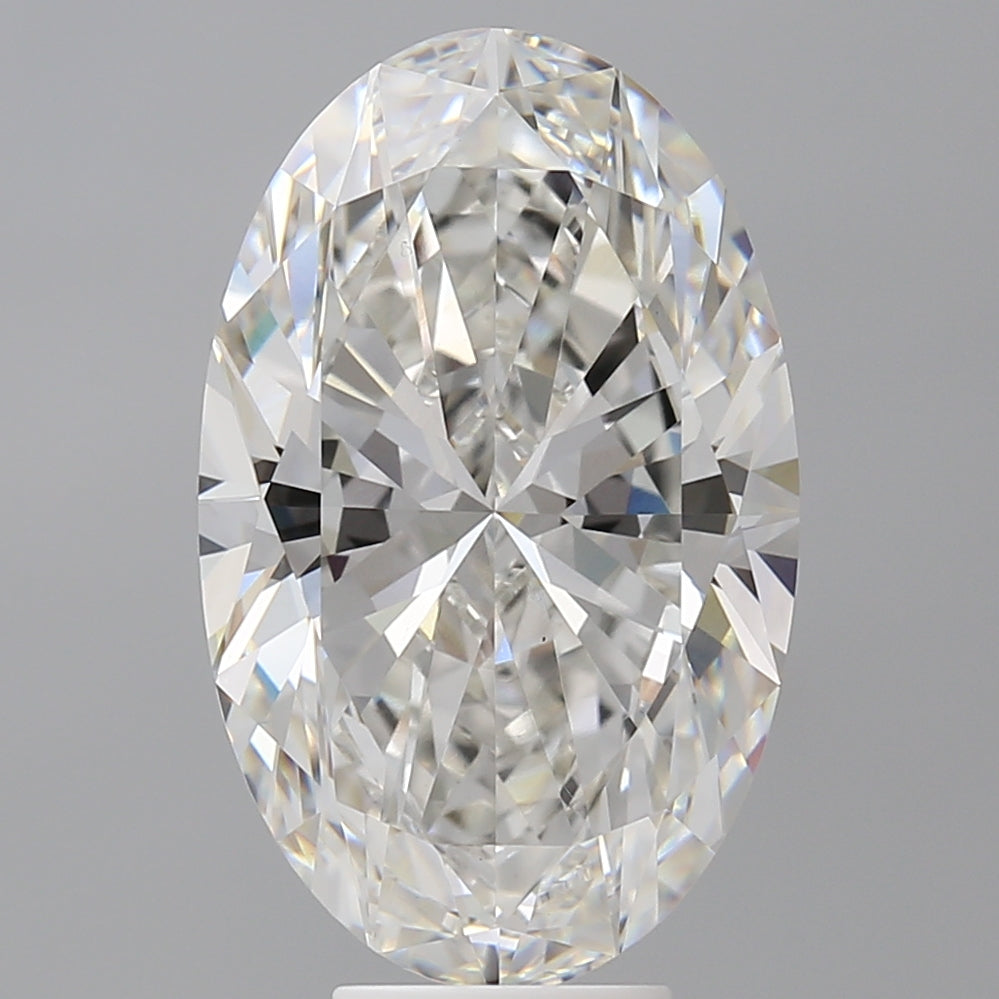 7.59 Carat Oval Shaped, Ideal Cut, F Color, VVS2 Clarity, IGI Certified Lab Grown Diamond
